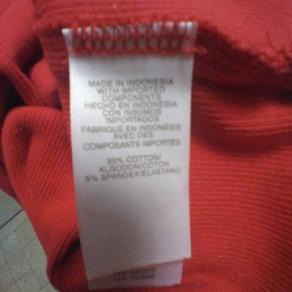 Liz Claiborne plus sweater 2X red - Picture 5 of 6